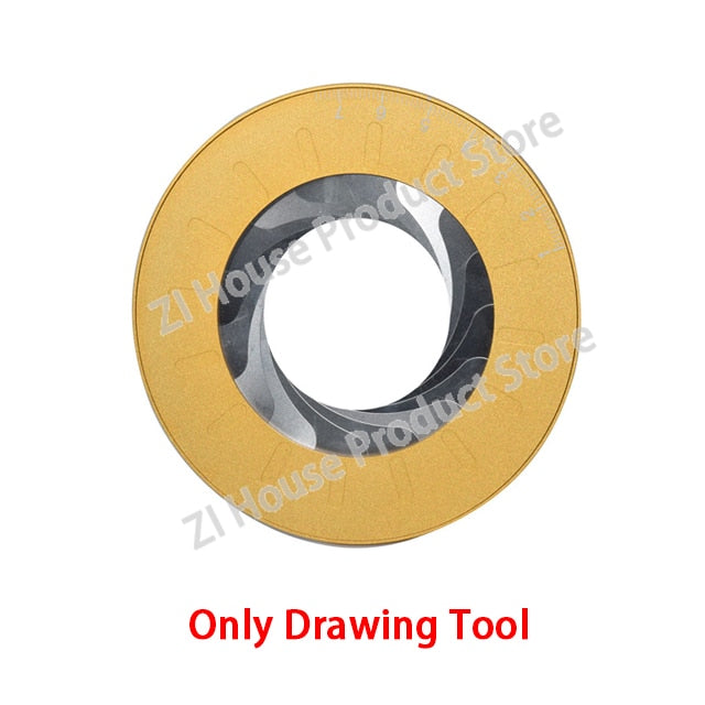 Measuring Round Compass Stretch Ruler