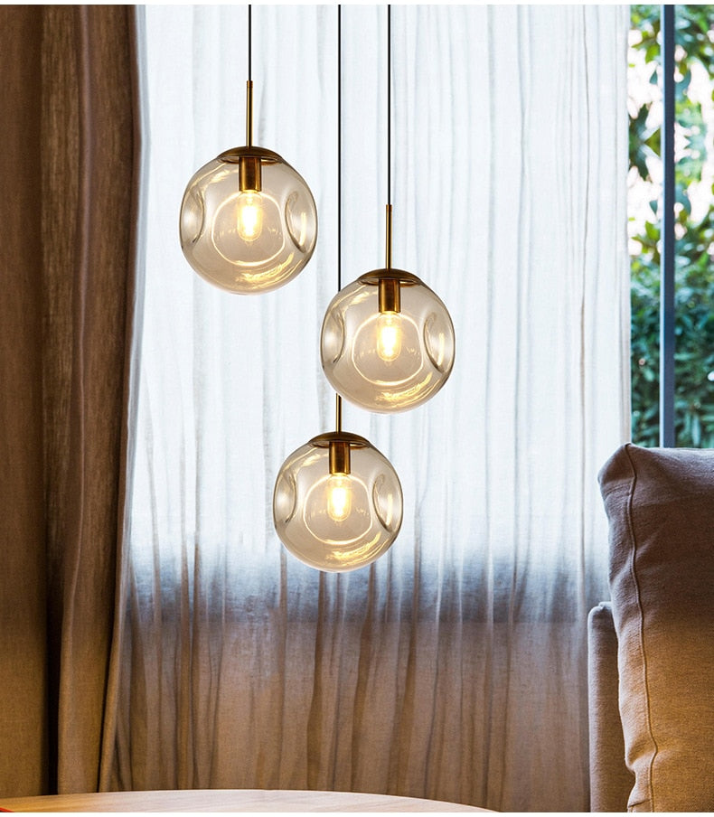 Nordic Glass Pendant Lights