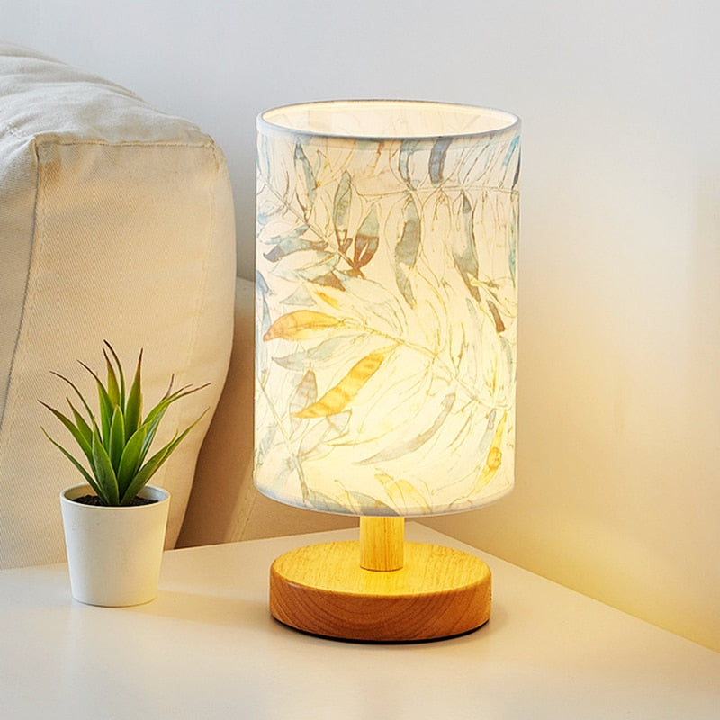 LED Nordic Linen Dimming Table Lamp