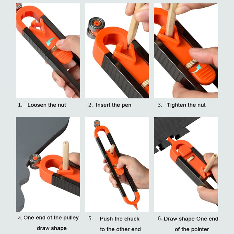 Multi-Function Contour  Measuring Gauge