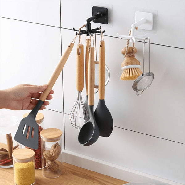 360 Degrees Rotated Kitchen Hooks