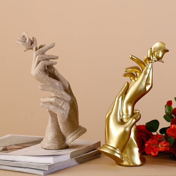 Gold Hand Home Decor