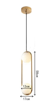 Nordic Glass Ball Pendant Lights