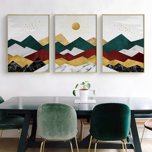 Mountain Landscape Wall Art