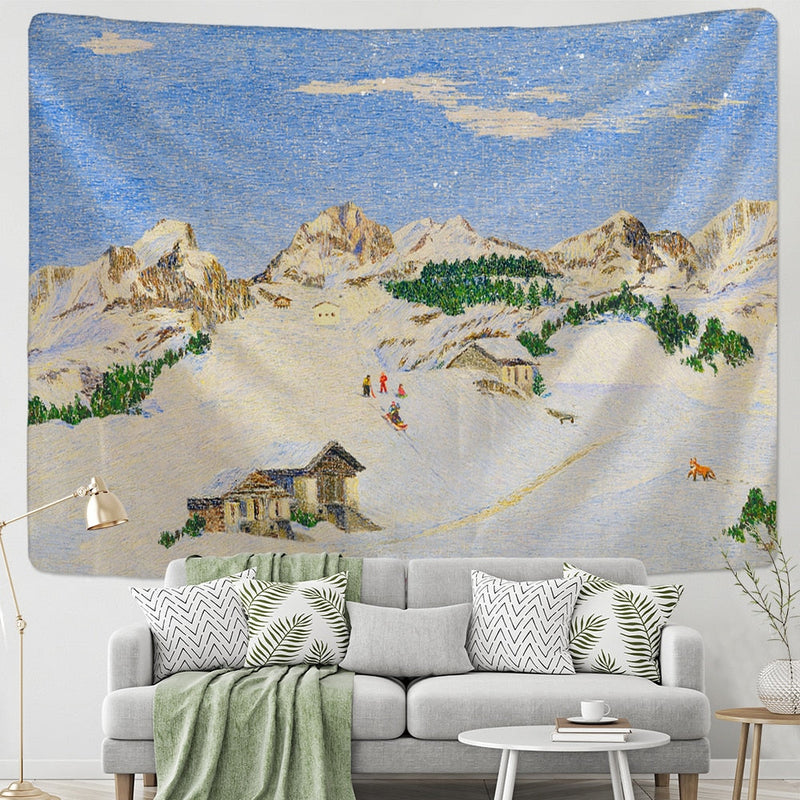 Van Gogh Print Blanket