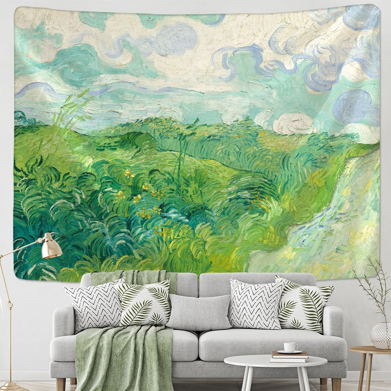 Van Gogh Print Blanket