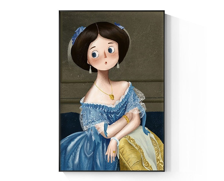 Famous Painting Mona Lisa Wall Art Canvas