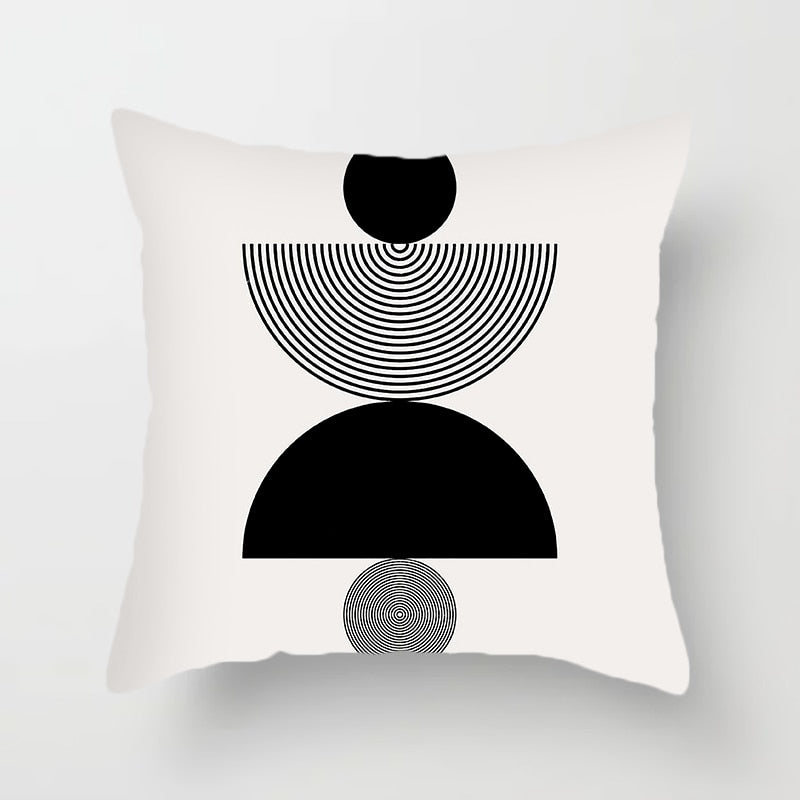 Abstract Geometry Decorative Pillow