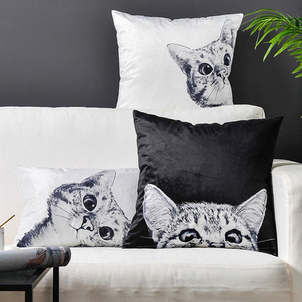 Lovely Cat Pillow Case