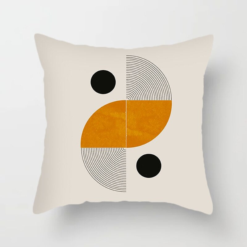 Abstract Geometry Decorative Pillow