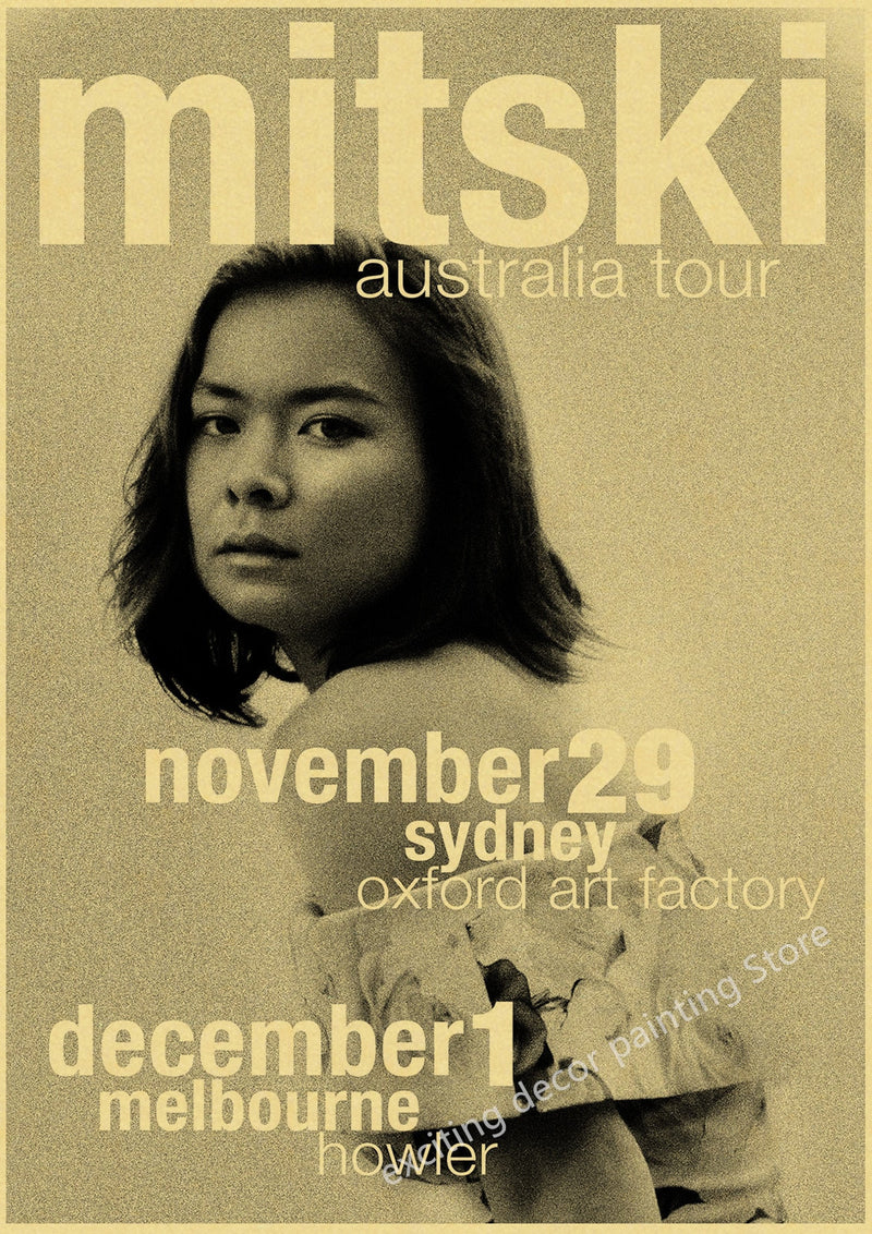 Singer Mitski Posters Wall Paintings