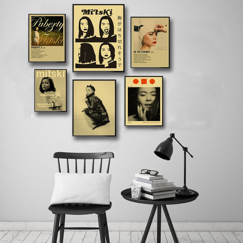 Singer Mitski Posters Wall Paintings