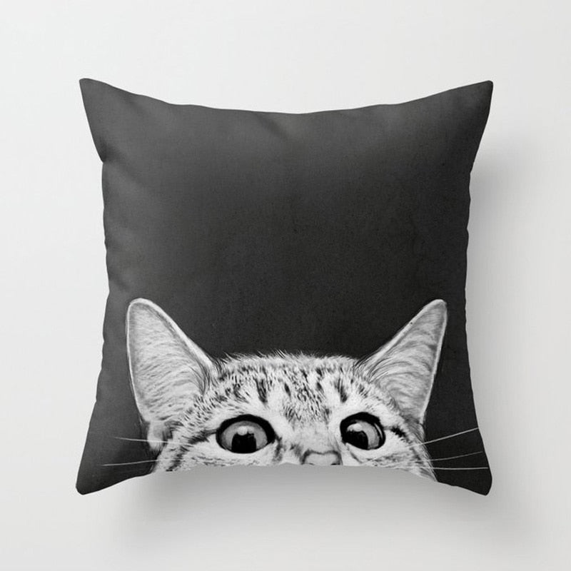 Lovely Cat Pillow Case