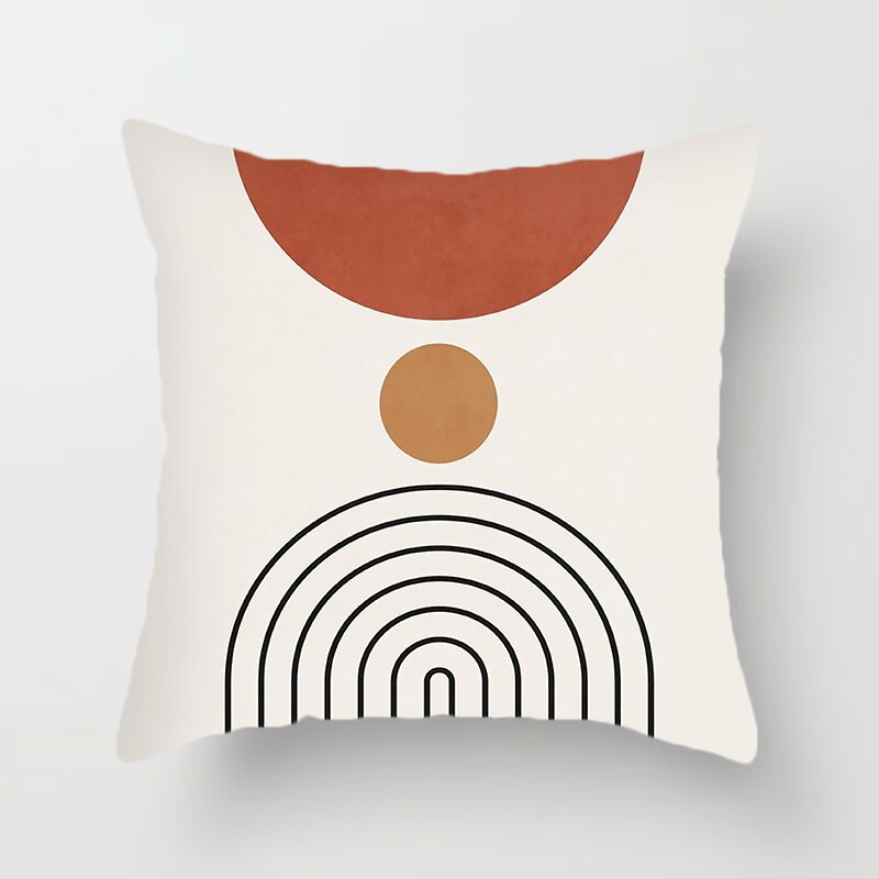 Abstract Geometry Decorative Pillow