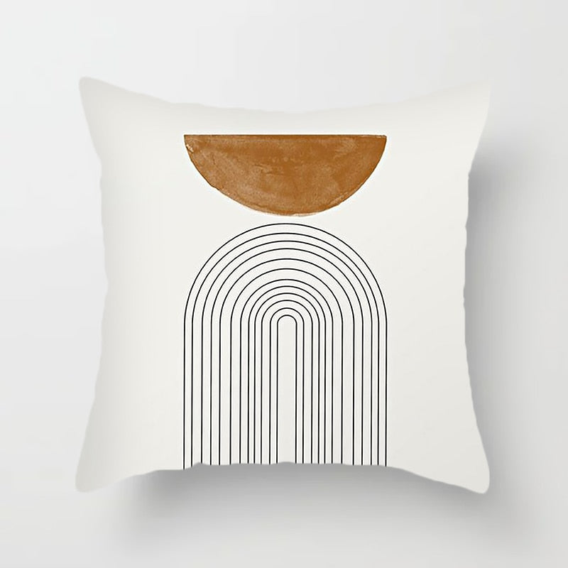 Abstract Geometry Decorative Pillow