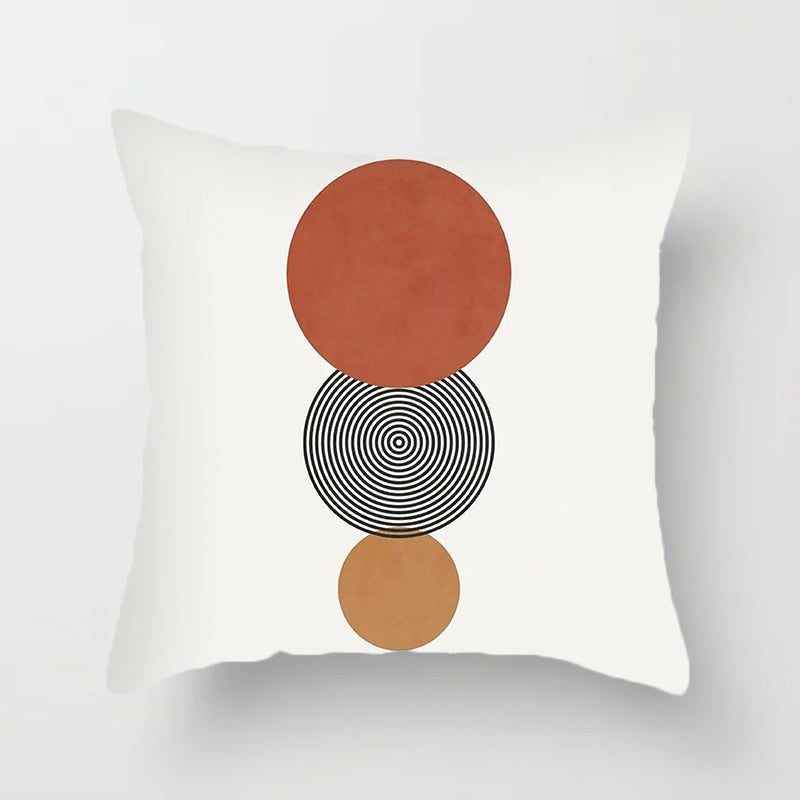 Abstract Geometry Decorative Pillow