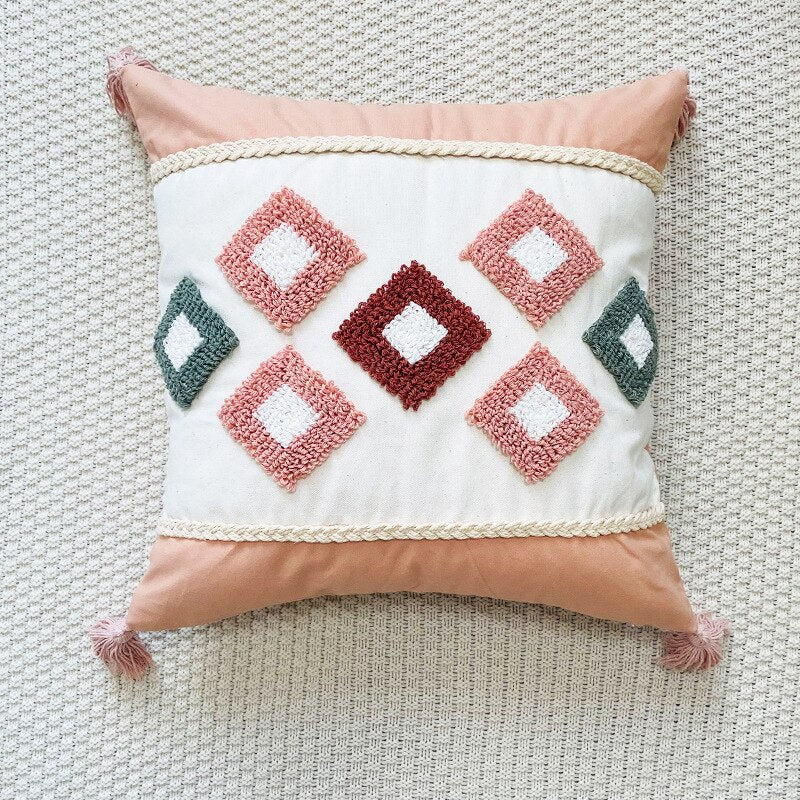 Moroccan Style Tufted Cushion