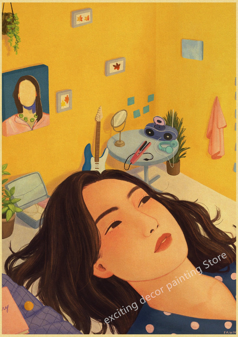 Singer Mitski Posters Wall Paintings