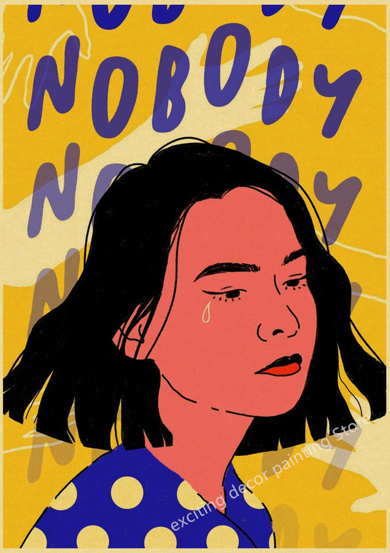 Singer Mitski Posters Wall Paintings