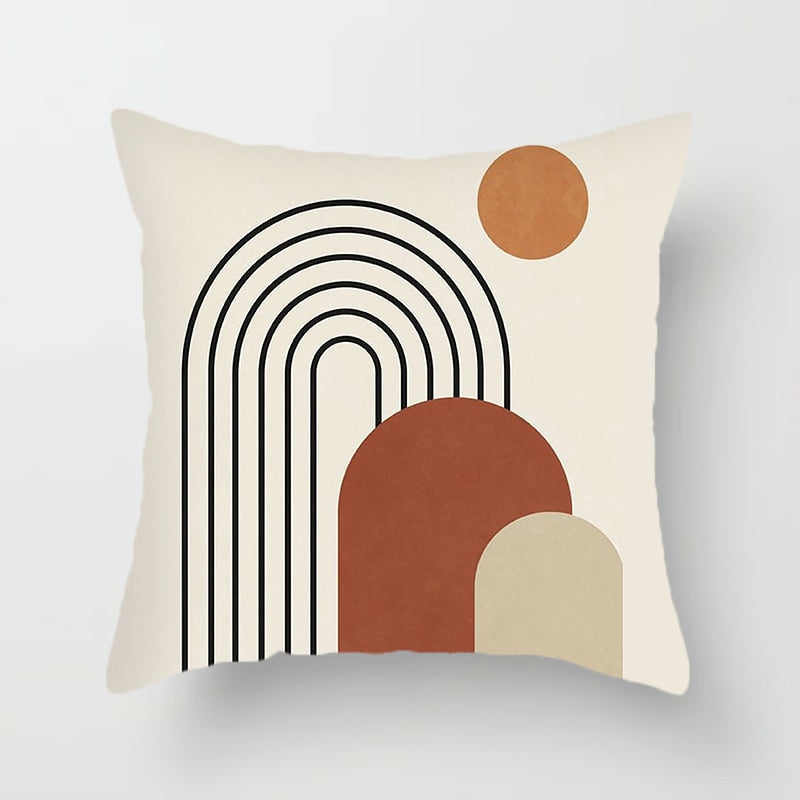 Abstract Geometry Decorative Pillow