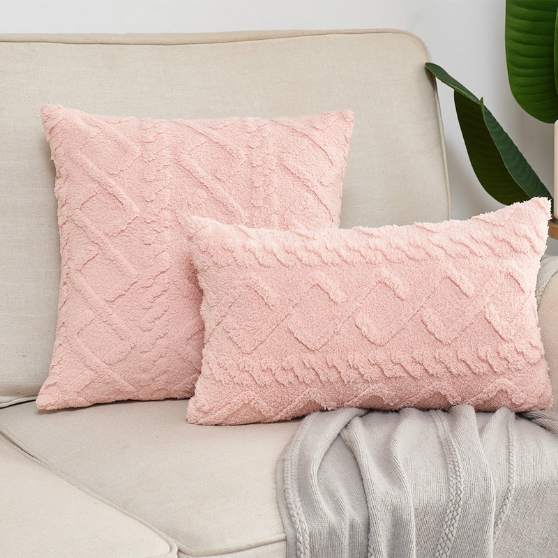 Retro Fluffy Soft Throw Pillow