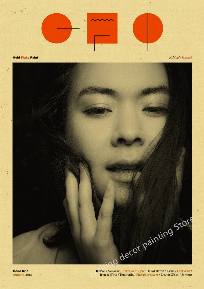 Singer Mitski Posters Wall Paintings