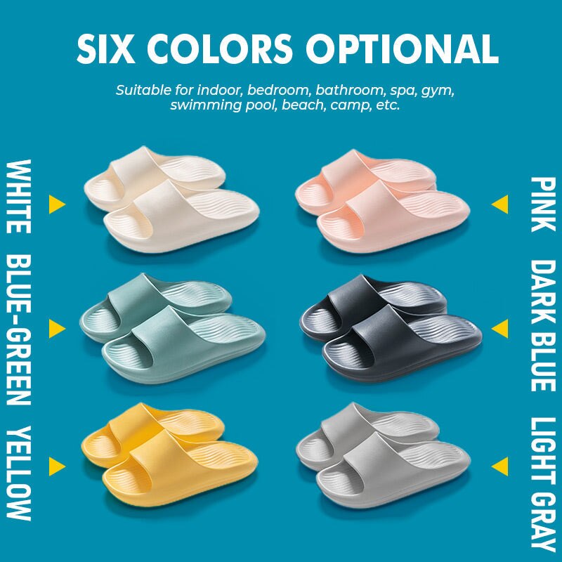 Non-Slip Wear-Resistant Thick-soled Slippers