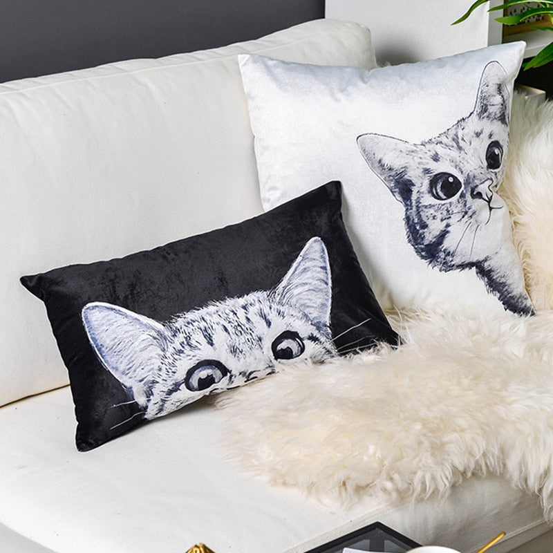 Lovely Cat Pillow Case