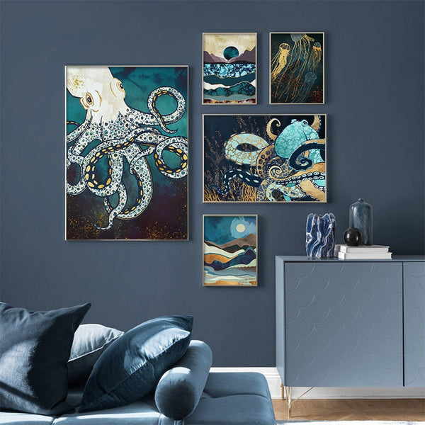 Ocean Scenery Art Canvas