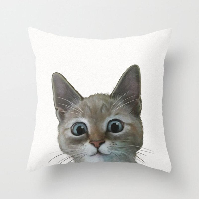 Lovely Cat Pillow Case