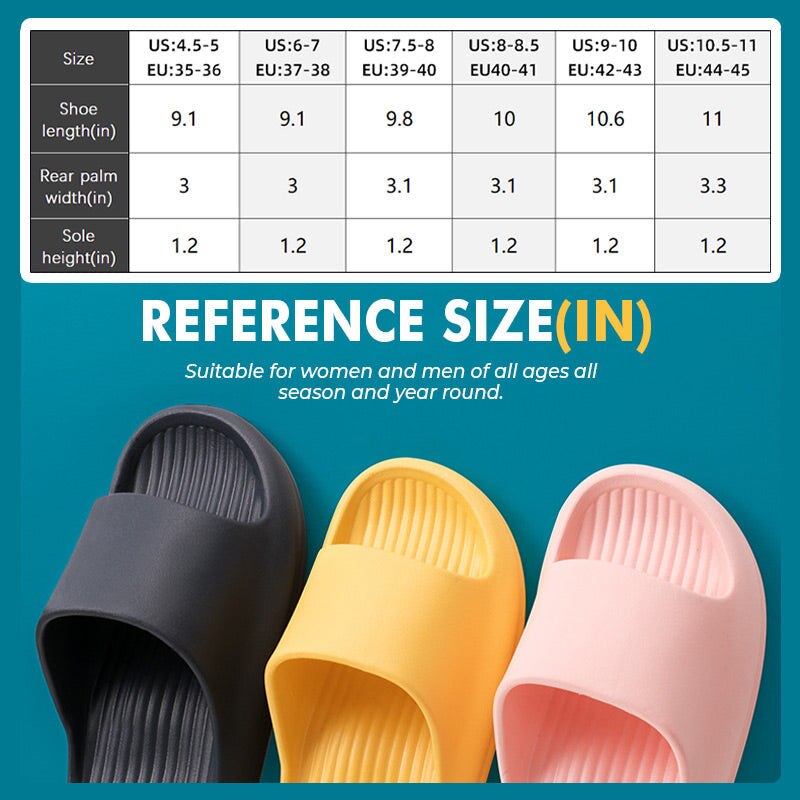 Non-Slip Wear-Resistant Thick-soled Slippers